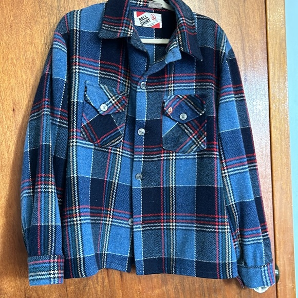 Vintage wool blend shirt jacket XL made in Canada - Picture 5 of 6